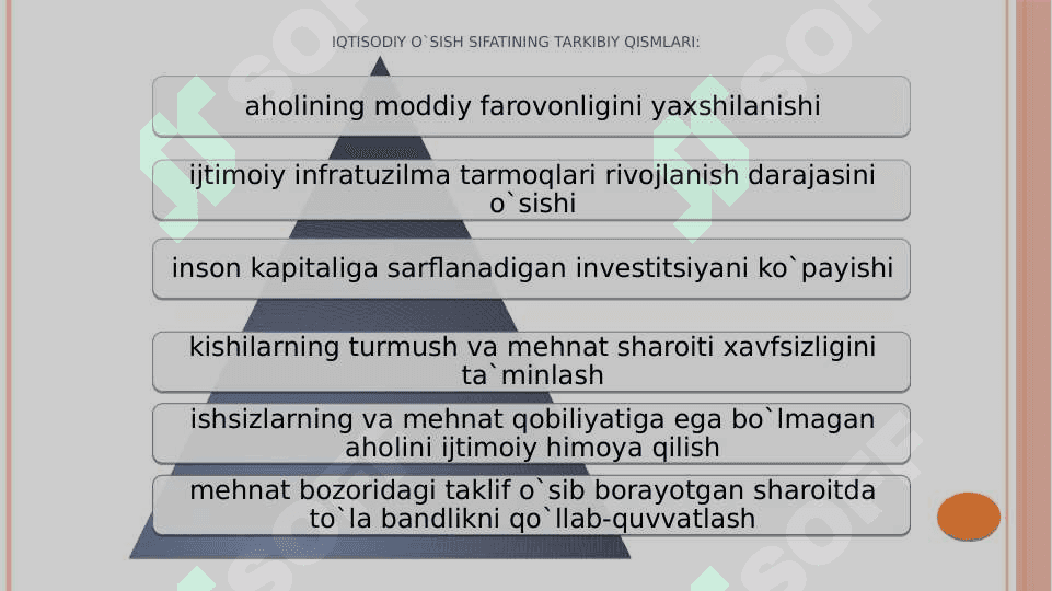 Iqtisodiy o'sish va milliy boylik. 4