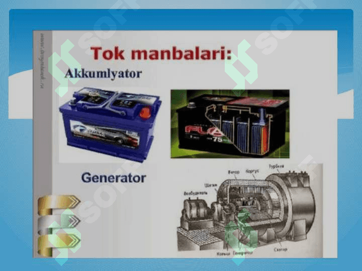 TOK MANBALARI,AKUMLYATOR,QURUQ BATAREYKALAR 4