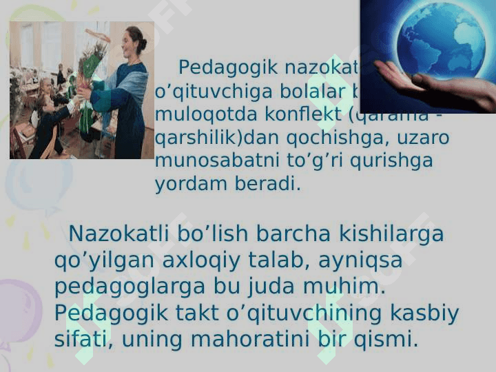 NAZOKAT VA TAKTIK MUOMOLAR 4