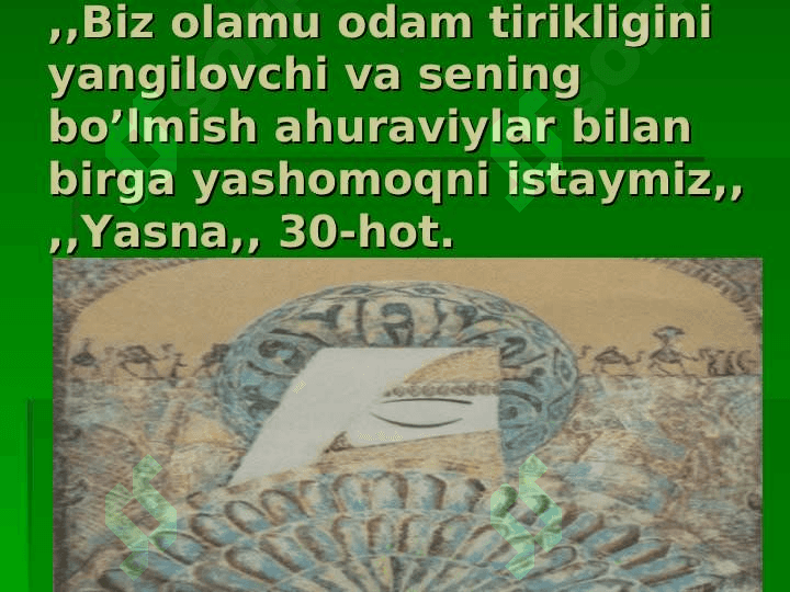 ZARDUSHTIYLIK DINI 7