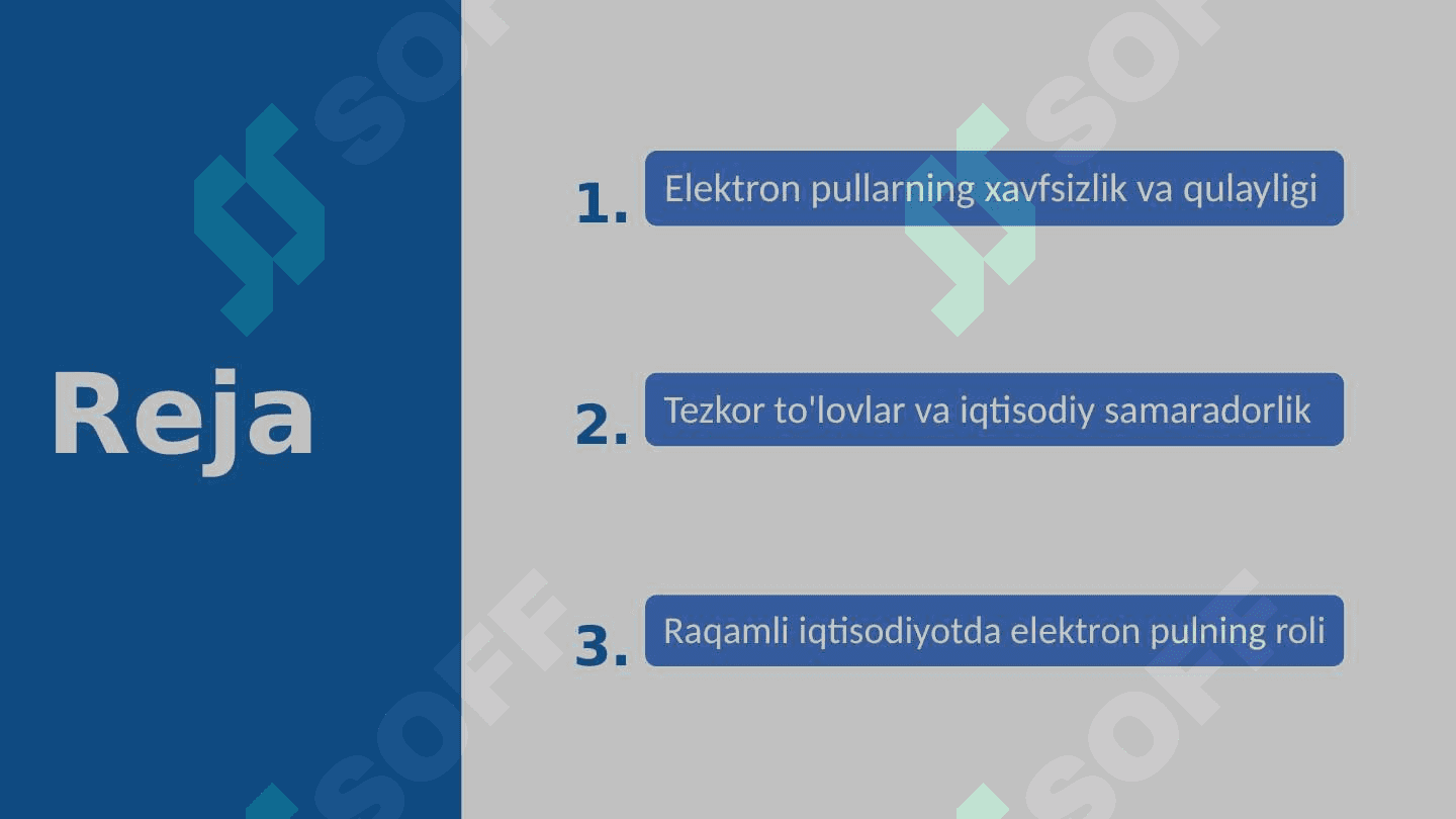 Iqtisodiyotda elektron pullardan foydalanish 2