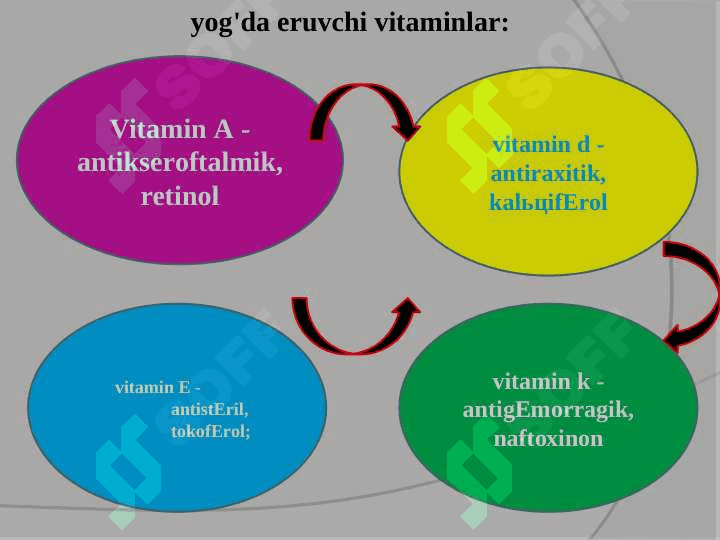 Yog'da eruvchi vitalar 7