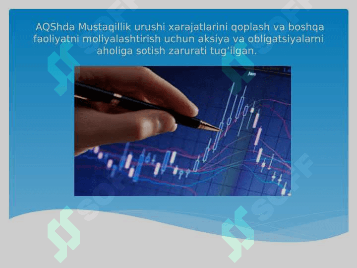 AMERIKA QO’SHMA SHTATLAR FOND BOZORI 4