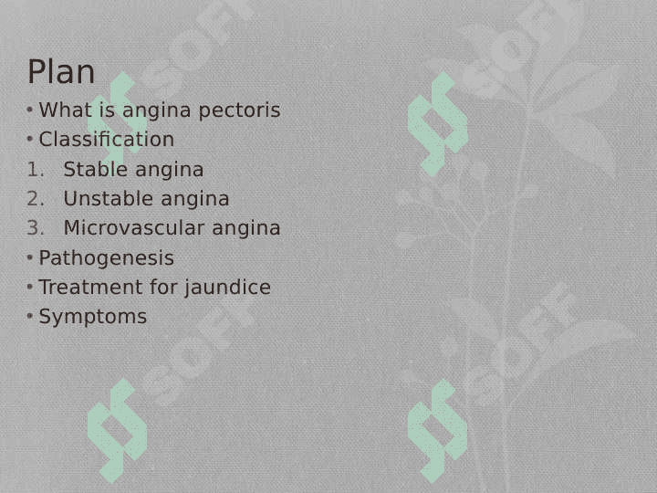 Angina pectoris 2