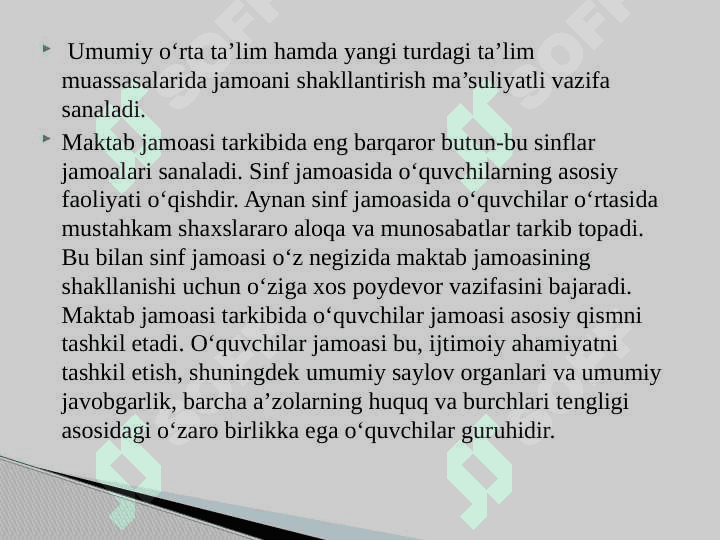 Jamoada shaxsni tarbiyalash 3