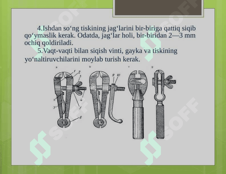 MAXSUS QISQICHLAR VA ULARNING  ISHLATILISH  SOHALARI 7