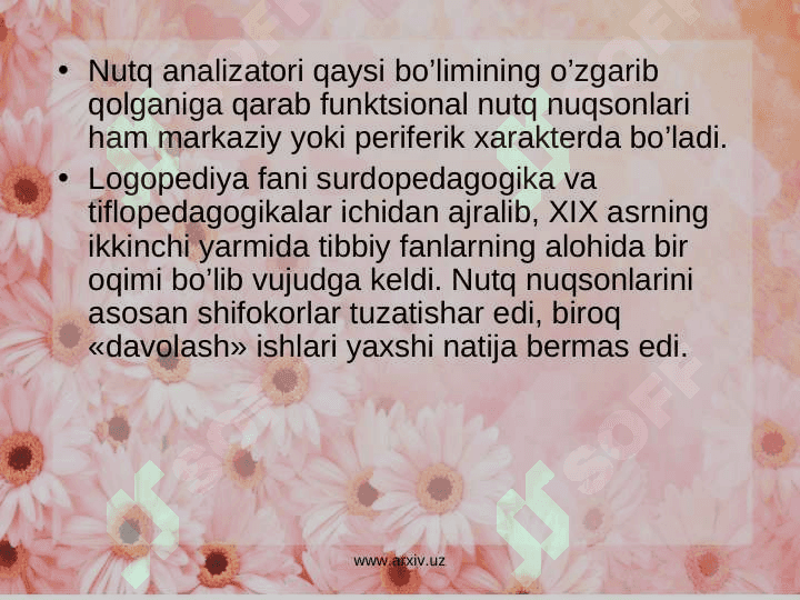 Bolaning aqliy, jismoniy va estetik rivojlanishi pedagogik tashxislashning metodlarini amaliy o’rganish 6