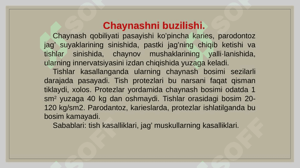Ovqatlanishning buzulishi, jigar patalogiyasi, sabablari 6