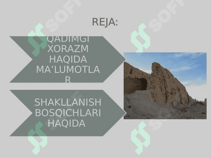 QADIMGI XORAZM MADANIYATI VA SAN'AT 2