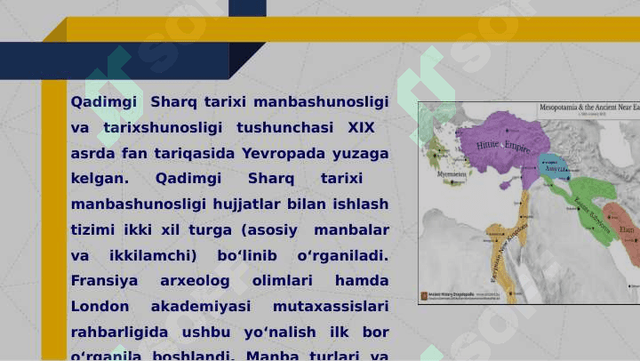Qadimgi Sharq tarixi manbashunosligi 2