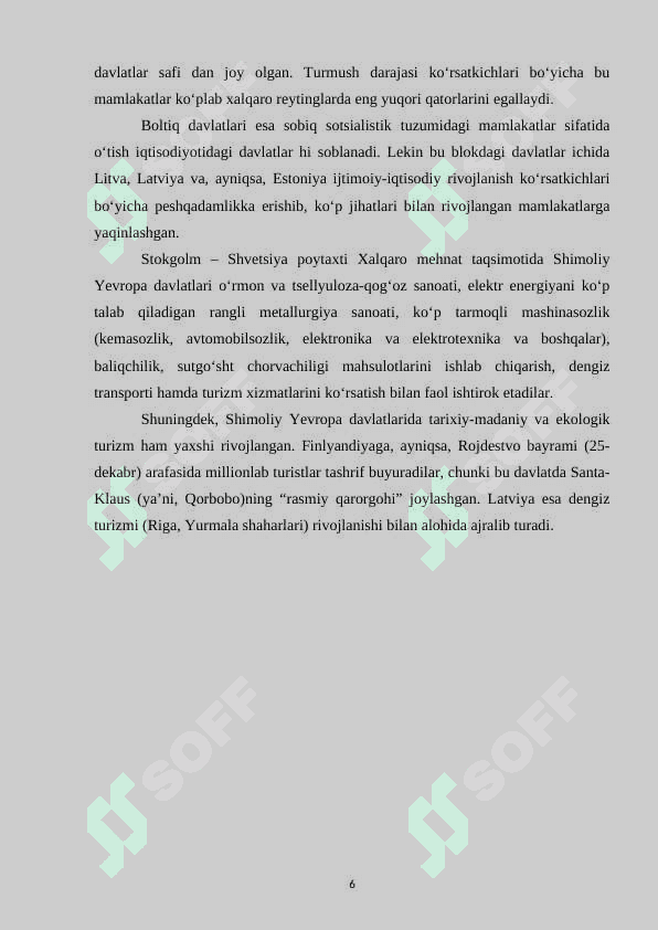 Shimoliy Yevropa davlatlari geografiyasi 6