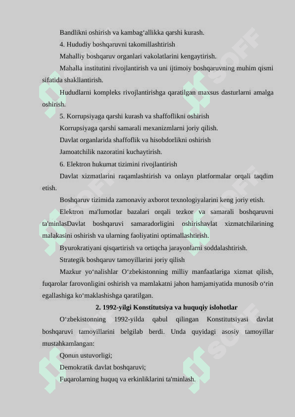 Mustaqillik yillarida o'zgarish 3