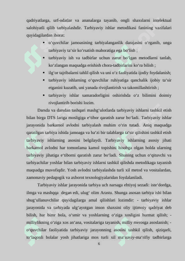 Oliy o'quv yurtida tarbiyaviy ishlarni tashkil etishga tizimli yondashuv 6