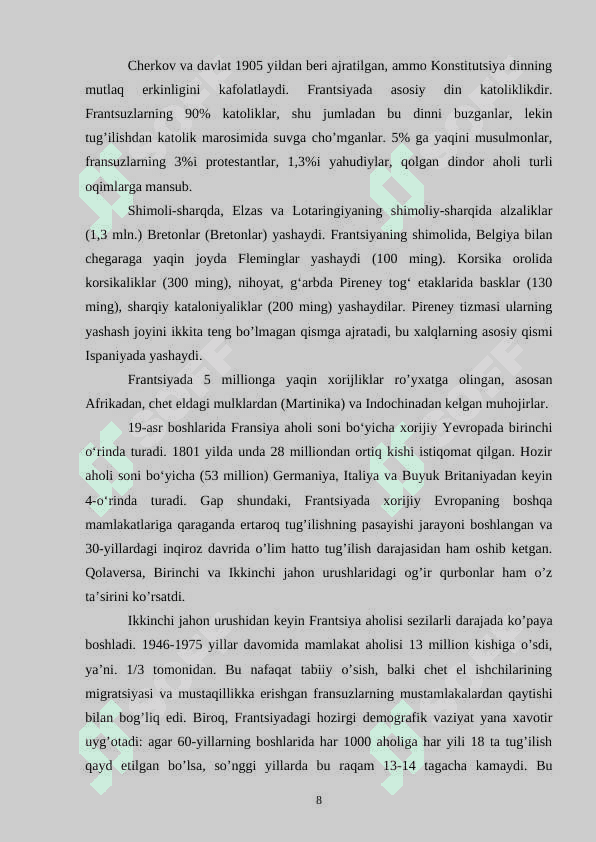 Fransiya respublikasi 8