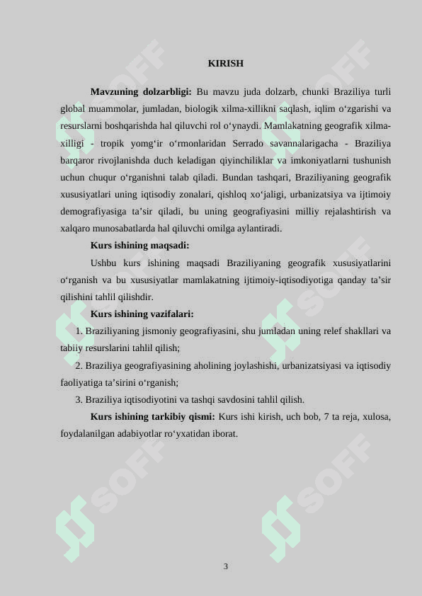 Braziliya geografiyasi 3