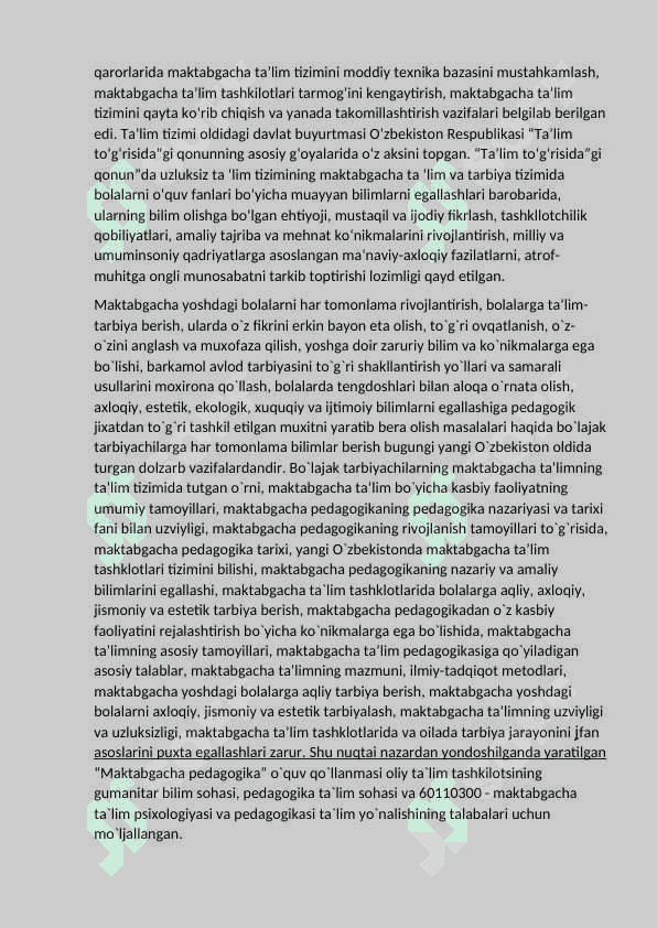 O’zbekistonda maktabgacha tali’mni vujudga kelishi 4