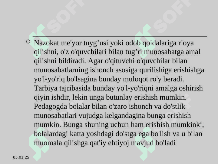 PEDAGOGIK TAKT UNING MOHIYATI VA MAZMUNI 4