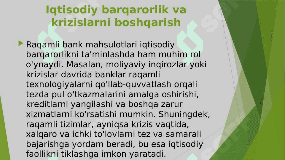 Raqamli bank maxsulotlarini iqtisodiyotdagi o'rni 4