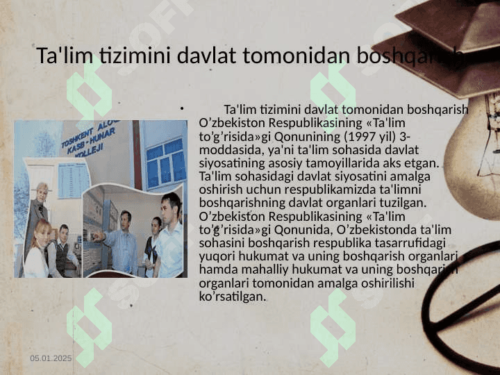 Ta'lim muassasasi mеnеjmеnti  Ta’lim muassasalari menejmenti 7