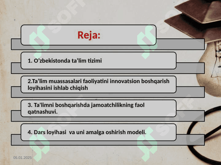O'zbekiston Respublikasi ta’lim tizimi muassasalari menejmenti 2