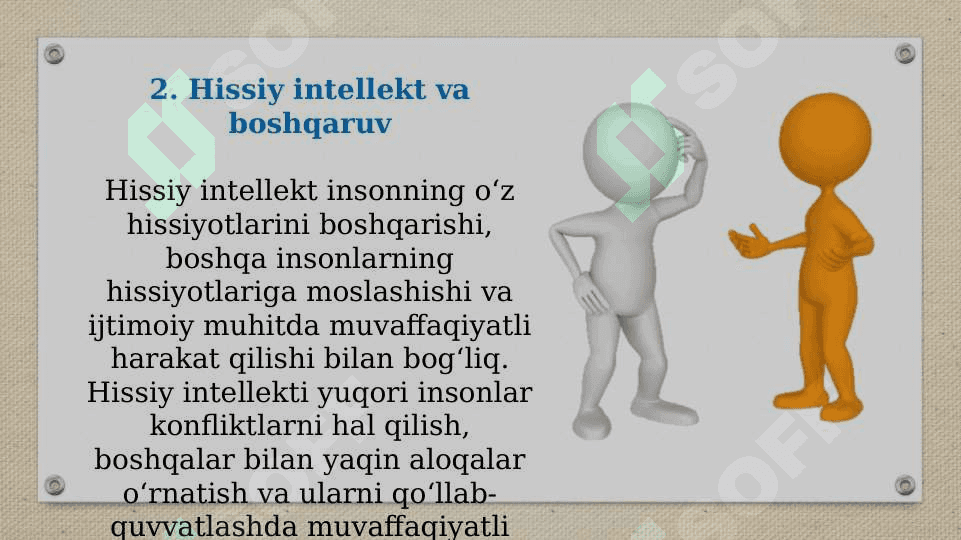 Intellekt psixologiyasida munjsabatlar 5