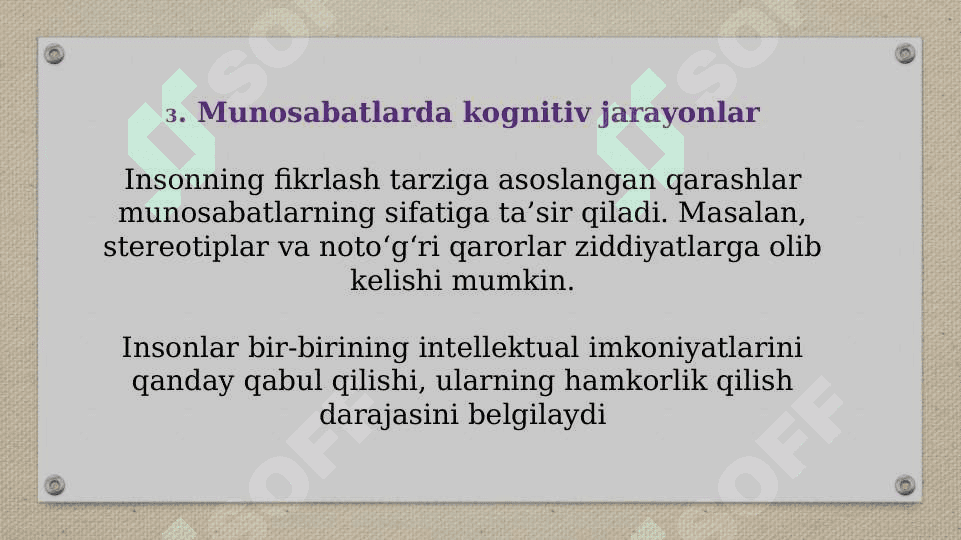 Intellekt psixologiyasida munjsabatlar 6