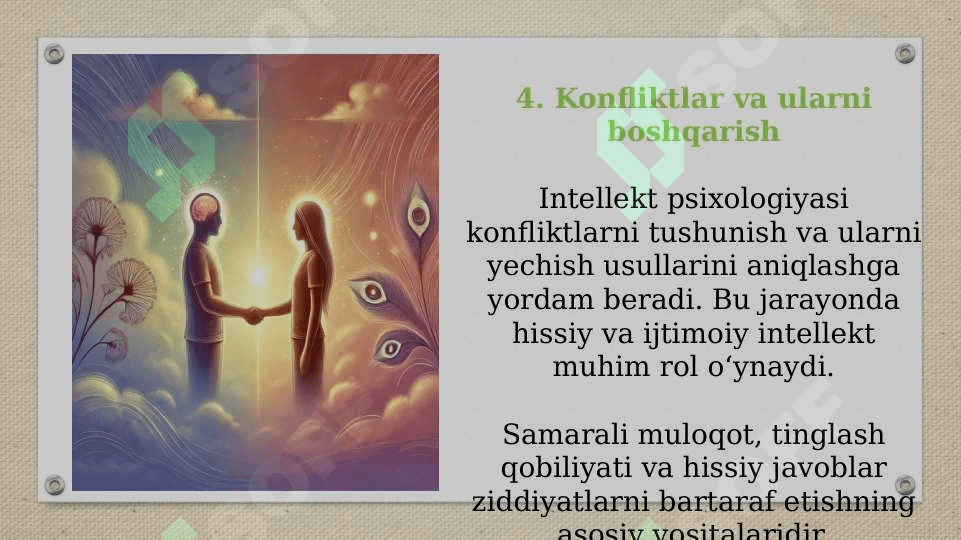 Intellekt psixologiyasida munjsabatlar 7