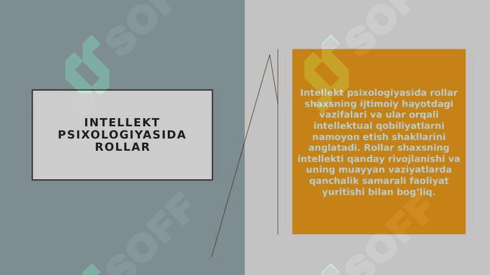 Intellekt psixologiyasida status va rollar 5