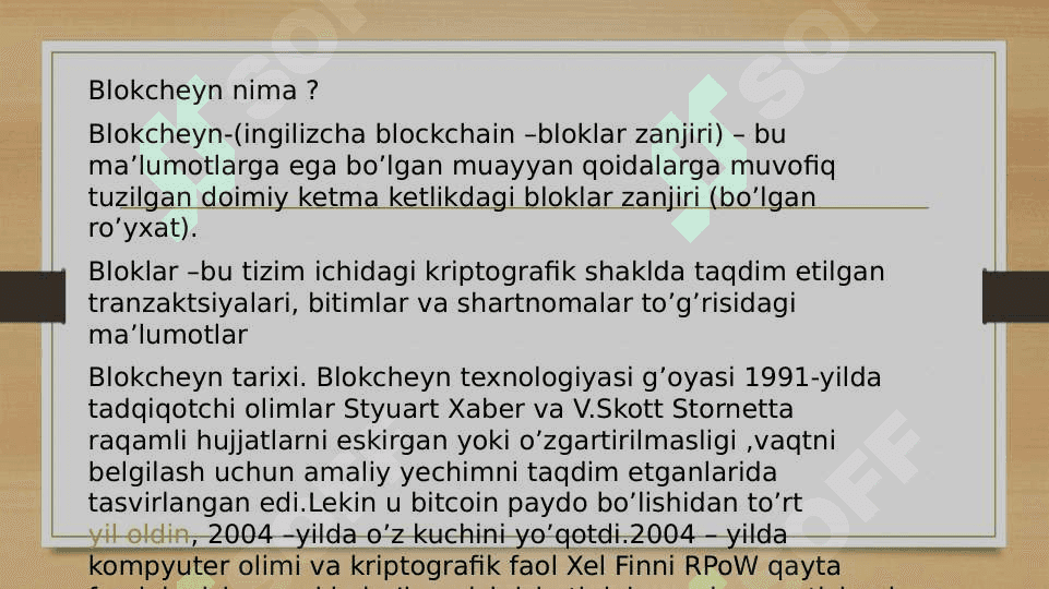 Blokchayn va ularni tartibga solish 3