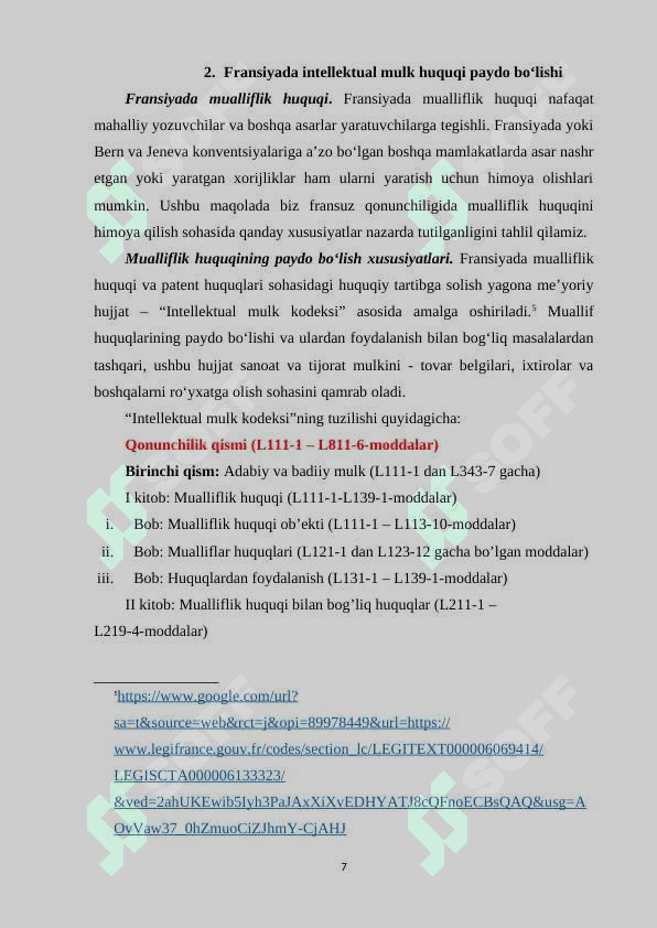 Fransiyada mualliflik va turdosh huquqlar 7
