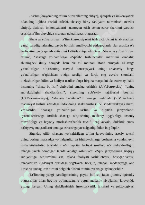 TA’LIM PARADIGMALARI 4