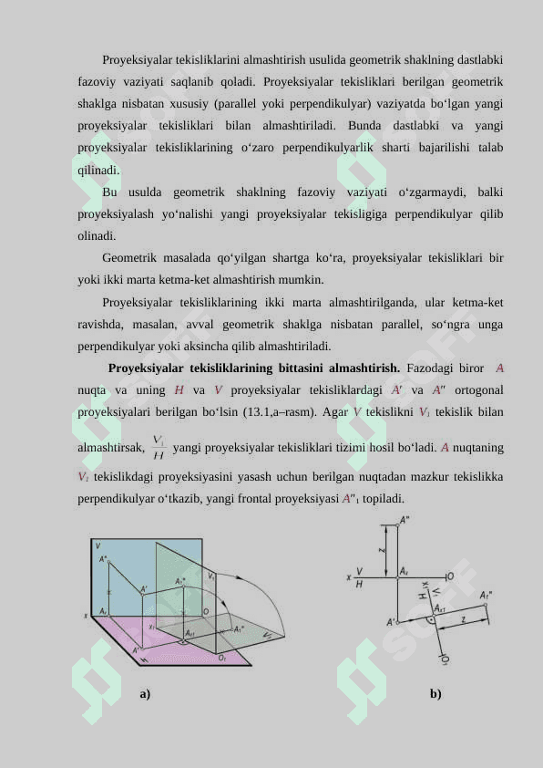 TEKISLIKLAR  PROYEKSIYALARI 2