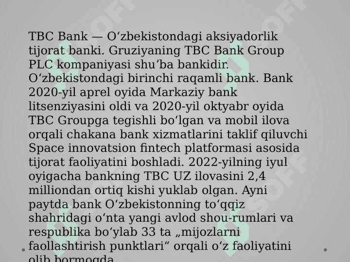"TBC" aksiyadorlik jamiyati 3