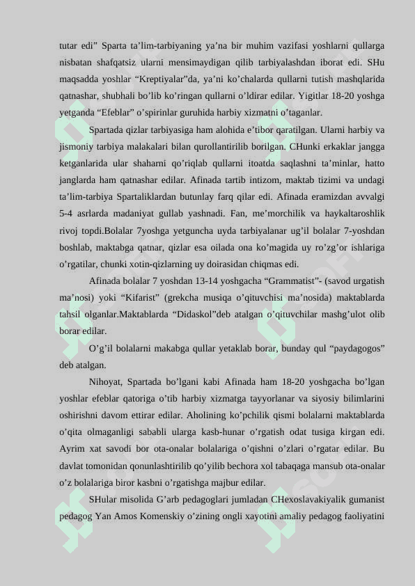MA’RIFIY FIKRLAR TARAQQIYOTI VA ULARNING TARIXIYLIGI 4