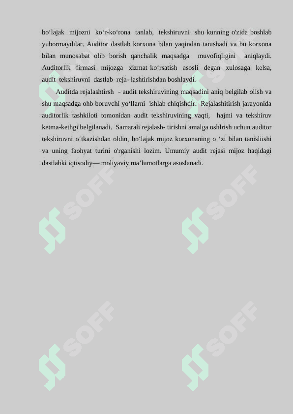 Auditorlik faoliyatining tashkiliy asoslari 4