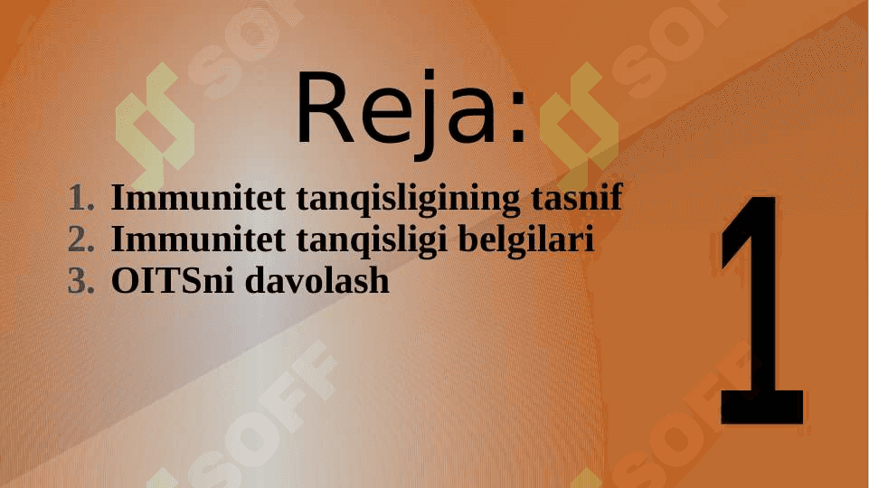 Immunodefitsit holat OITS 2