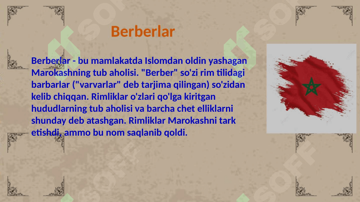 Marokashdagi etnik guruhlar 4