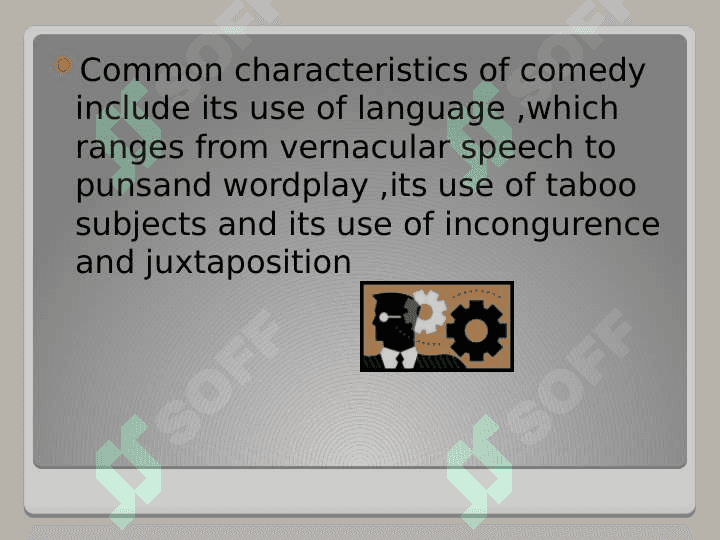 Effective methods of teaching the features of comedies in English classes 3