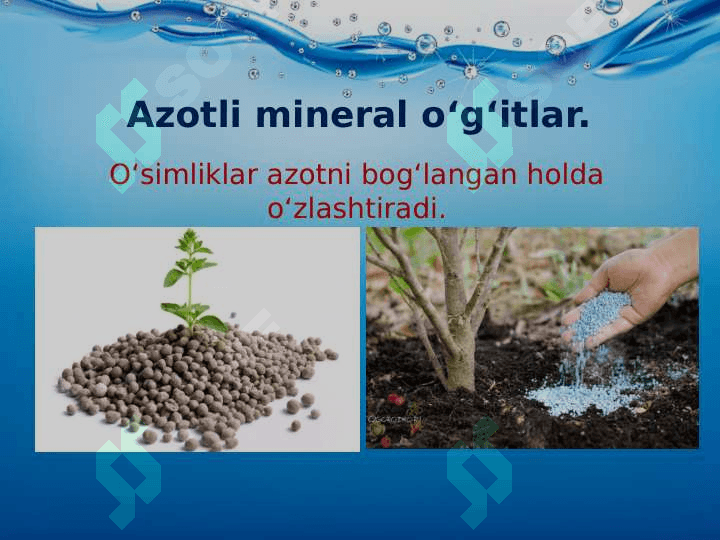 Asosiy mineral o‘g‘itlar 3