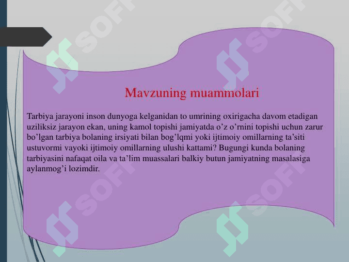 Maktabgacha ta’lim tizimida tarbiya tushunchasi 5