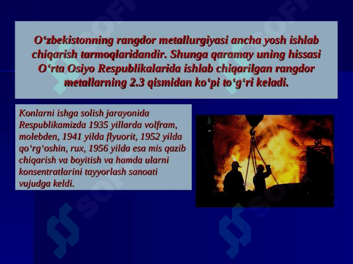 METALLURGIYA VA  MASHINASOZLIK SANOATI 3