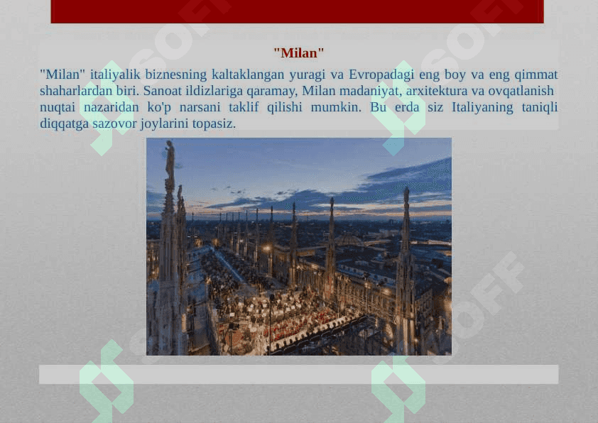 ITALIYA TURIZMI 8