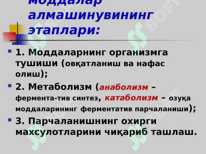 Moddalar almashinuvi 4