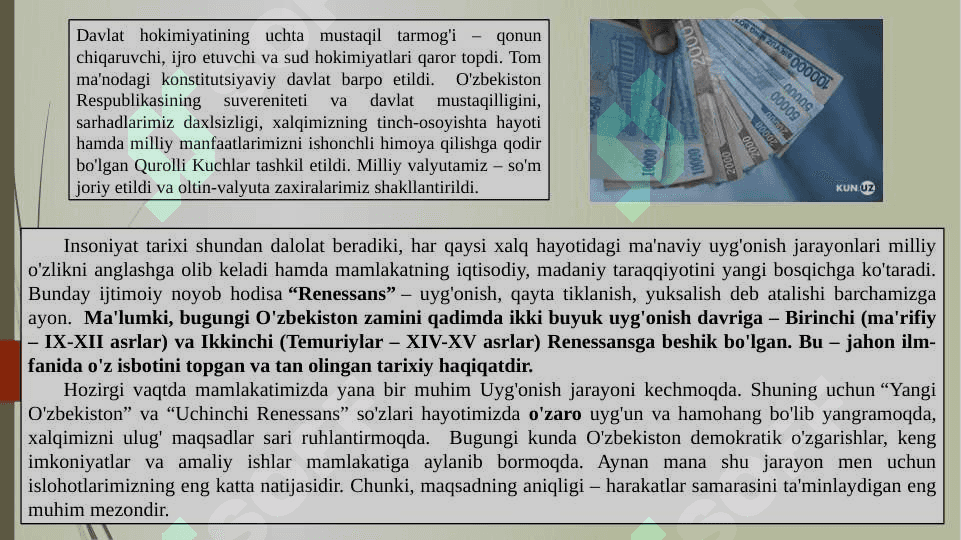 O‘zbekiston  mustaqilligi va talim tarbiyaga yangicha yondashuv 4
