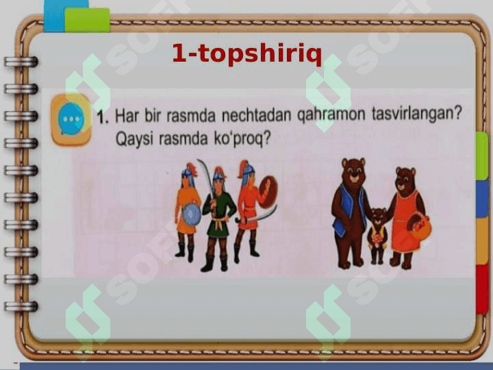 3 soni va raqami 1-sinf 6