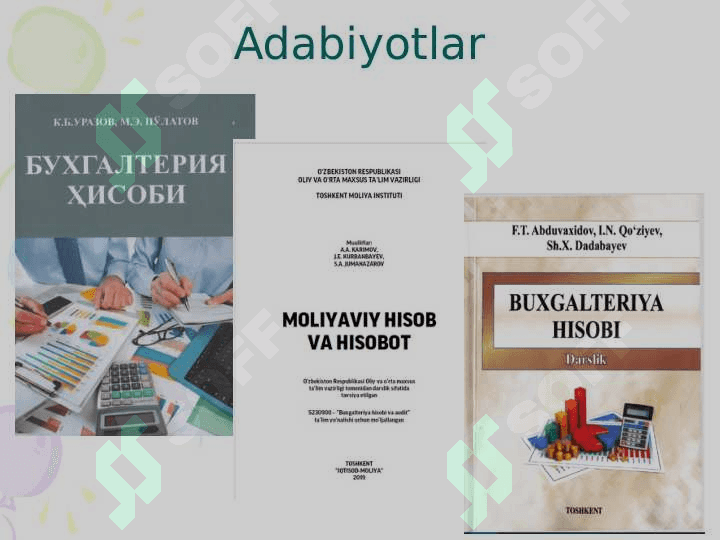Mоliyaviy hisоb” faniga kirish 2
