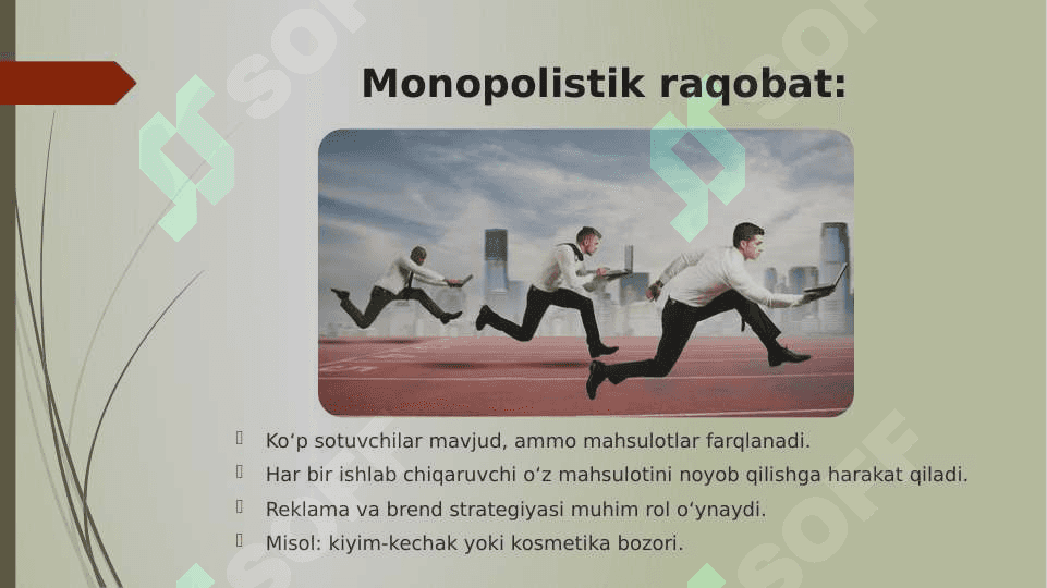 Raqobatning mohiyati,funksiylar 5