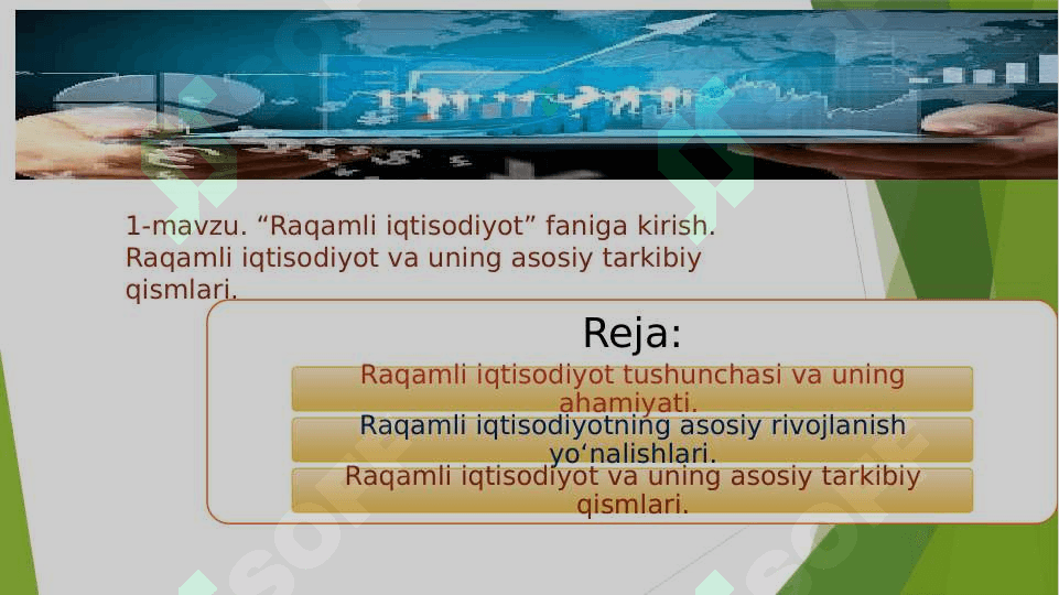 Raqamli iqtisodiyot 2