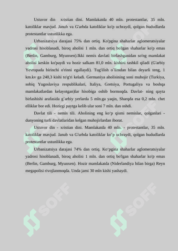 Germaniya turizm dinamikasi 5