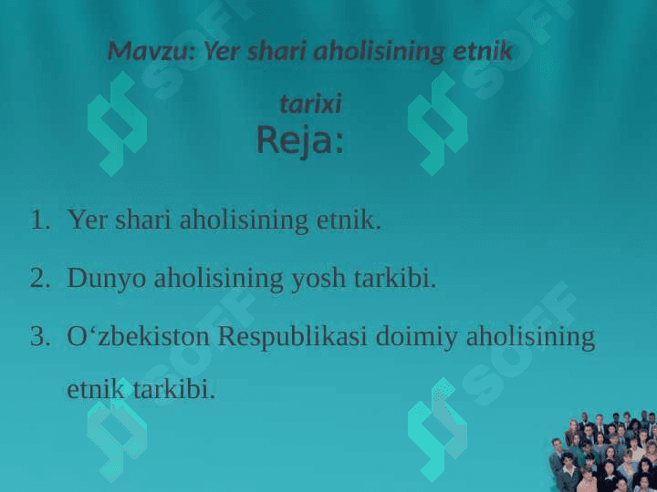 Yer shari aholisining etnik tarixi 2